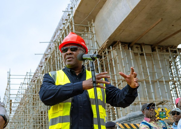 Mahama’s Commitment to Infrastructure: Inspecting the Ofankor-Nsawam Road Mahama’s Commitment to Infrastructure: Inspecting the Ofankor-Nsawam Road