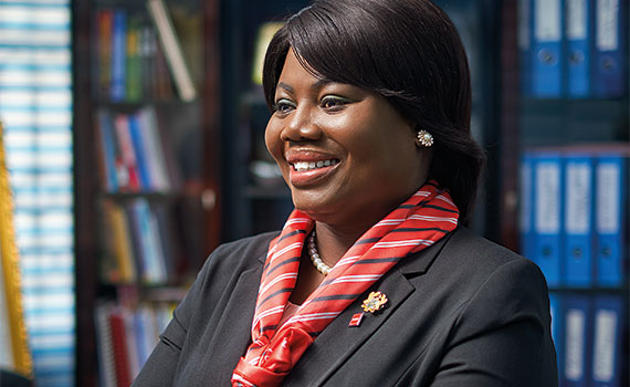 COP MAAME YAA TIWAA HONOURED BY CHARTERED ACCOUNTANTS GHANA
