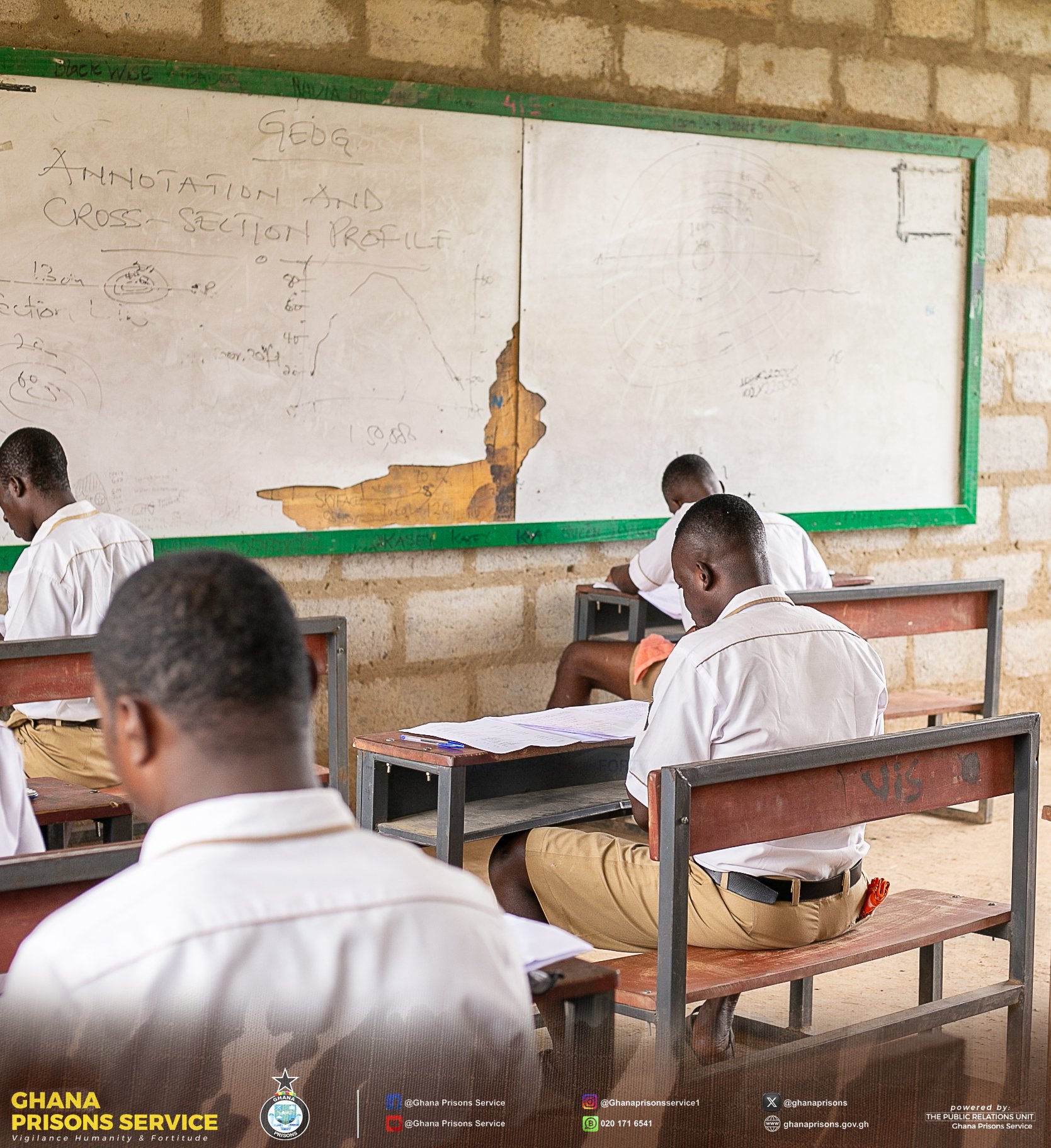 FIFTEEN PRISON INMATES SUCCESSFULLY COMPLETE WASSCE