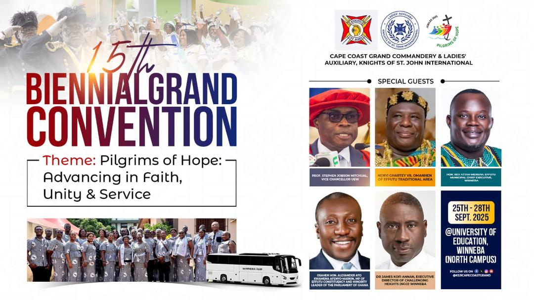 KNIGHTS OF ST. JOHN HOLD 15TH BIENNIAL GRAND CONVENTION AT UEW