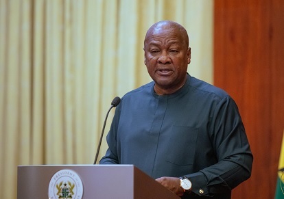 MAHAMA WARNS SHIPPING AGENCIES AGAINST IMPORTING EXCAVATORS WITHOUT PERMITS